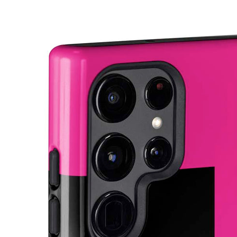 Black and Pink Arrows Galaxy S25 Ultra Impact Case